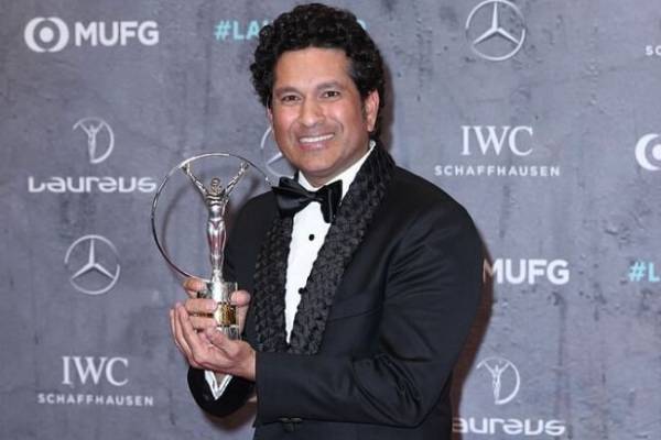 Sachin 2011 WC victory lap named best Laureus sporting moment