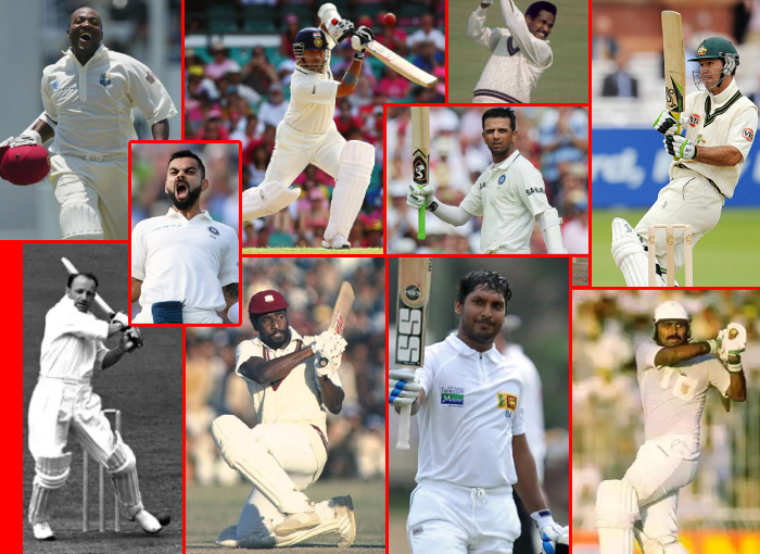 Top 10 Test greatest batsmen of all time