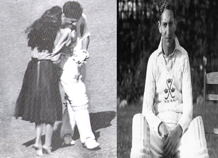 Abbas Ali Baig was kissed by a girl in the cricket ground