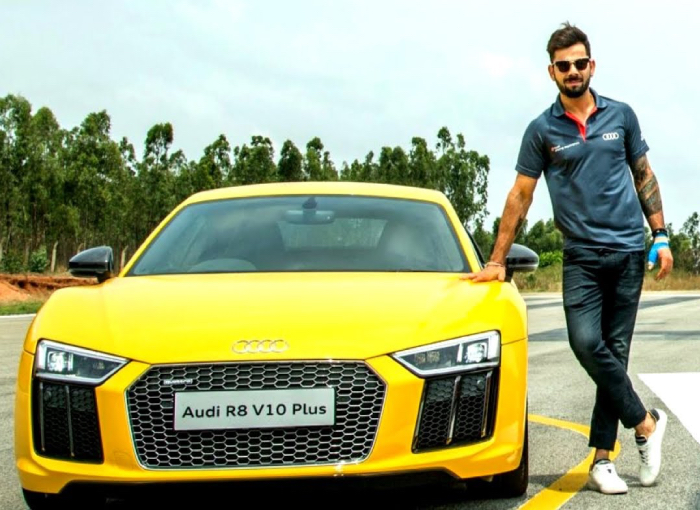 Check out amazing cars collection of virat kohli