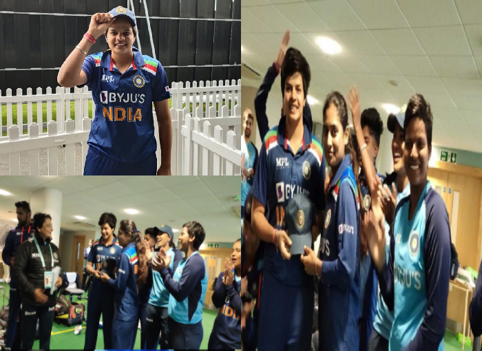  Proud Moment : Shafali Verma becomes youngest indian cricketer to play all 3 formats