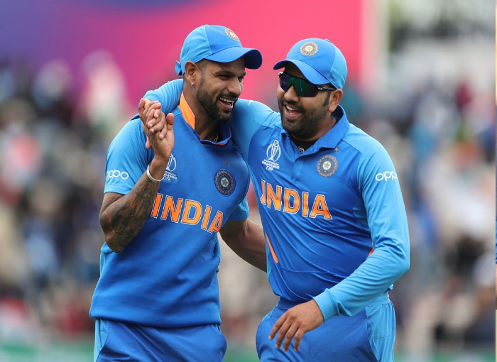 Rohit Sharma and Shikhar Dhawan