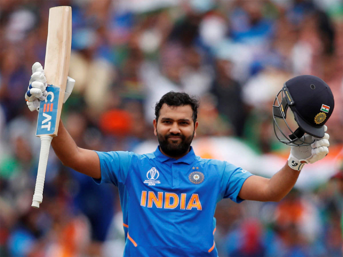 Rohit Sharma Special Day - Five centuries in the ODI World Cup, beat Kumar Sangakkara