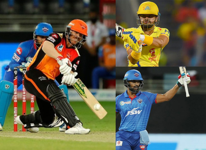 Top 3 players who have scored 400 plus runs consecutively in minimum 6 IPL seasons