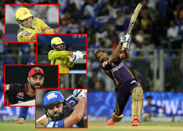 Top 5 Indian players with the most number of sixes while chasing in IPL