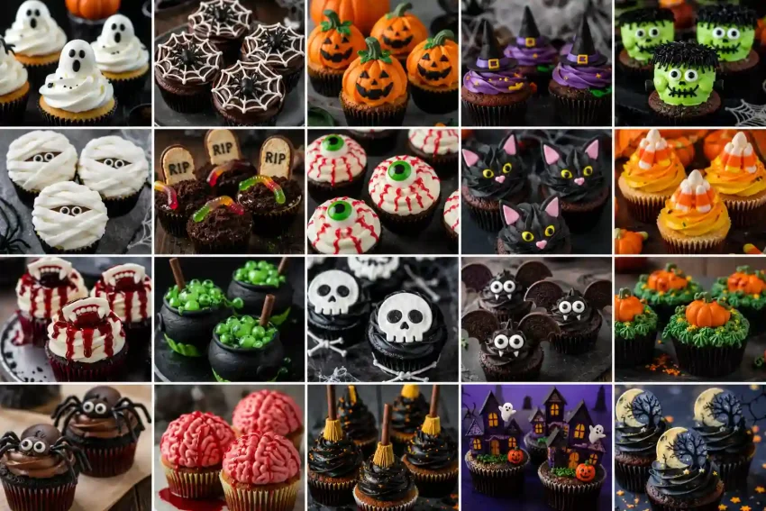 30 Halloween Cupcake Ideas That Are Spooky, Sweet & Easy to Make