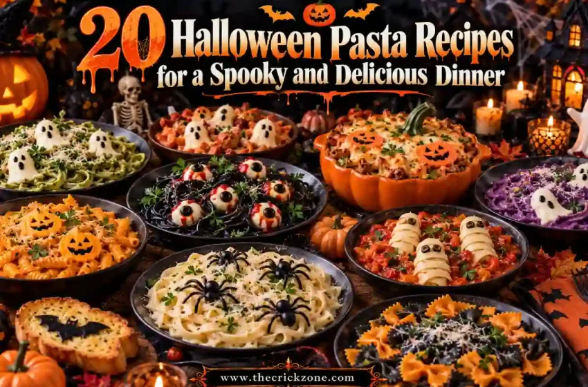  20 Halloween Pasta Recipes for a Spooky and Delicious Dinner