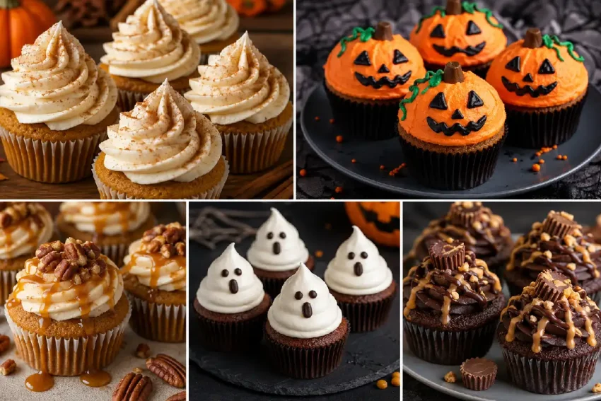 25 Pumpkin Cupcakes That Are Perfect for Fall & Halloween