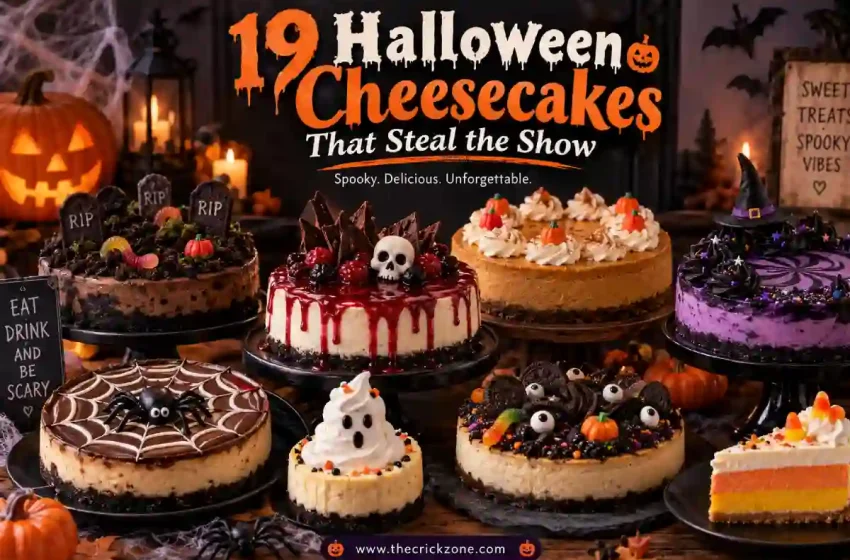  19 Halloween Cheesecakes That Steal the Show