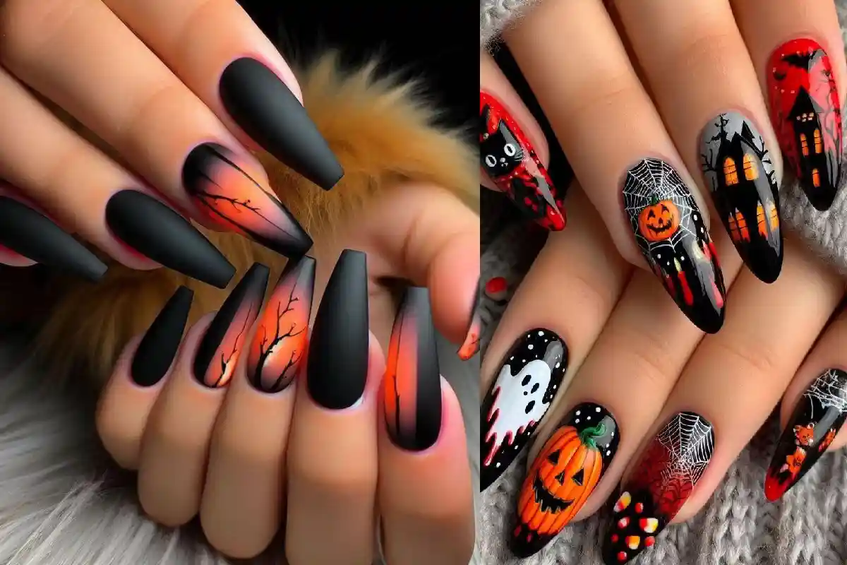 25 Acrylic Halloween Nails With Spooky Details