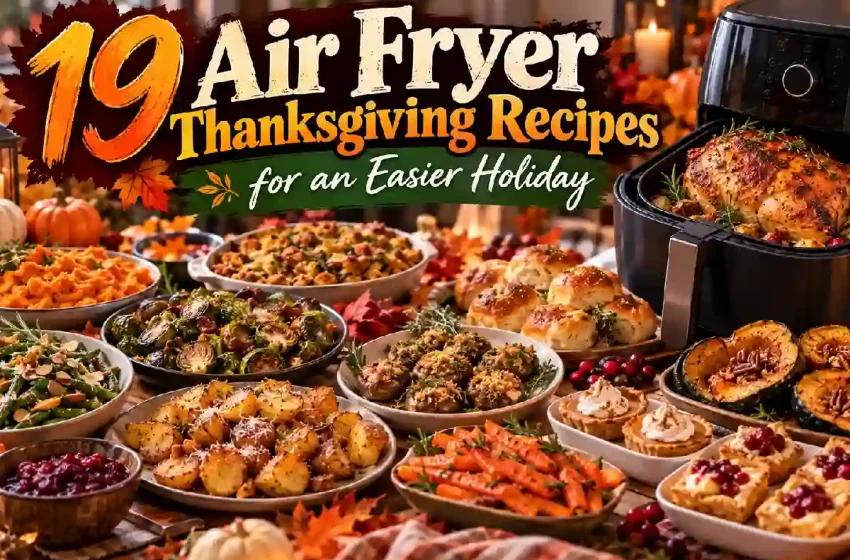  19 Air Fryer Thanksgiving Recipes for an Easier Holiday