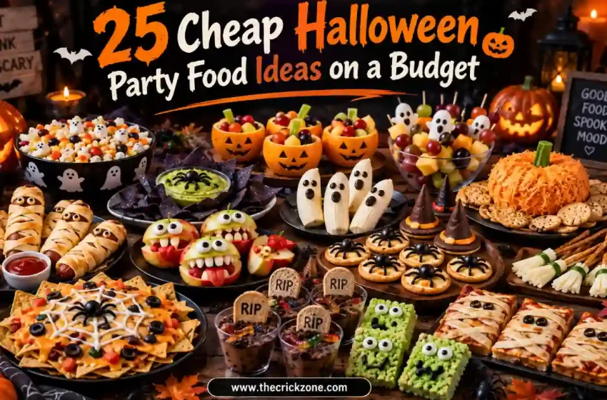  25 Cheap Halloween Party Food Ideas on a Budget