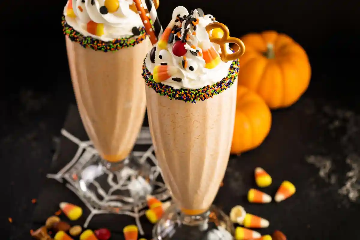 21 Colorful Halloween Milkshakes Kids Will Love