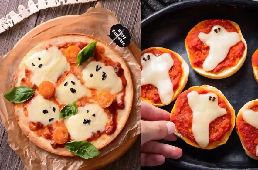  35 Creepy-Cute Ghost Pizzas for Halloween Night
