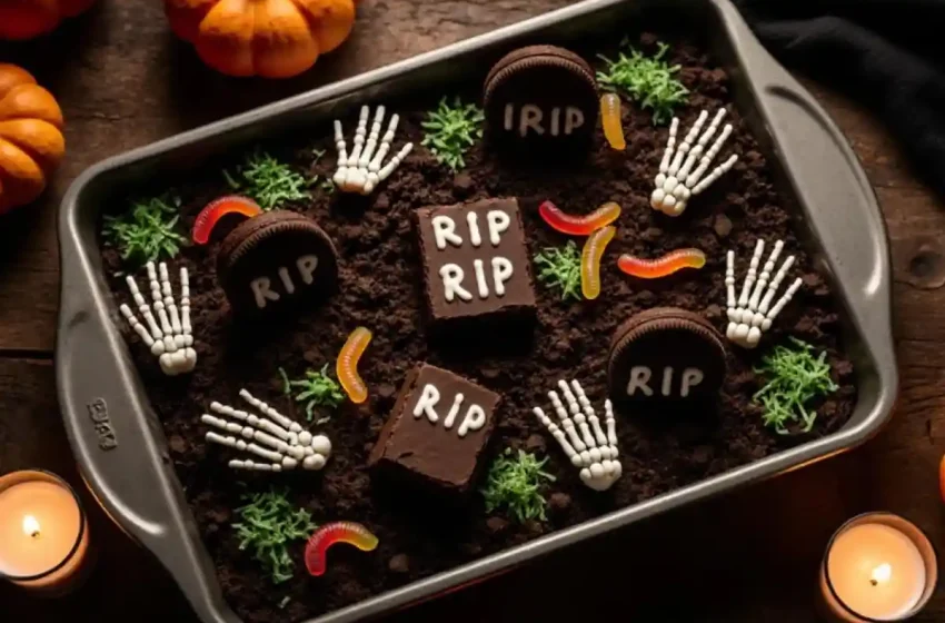  21 Dairy-Free Ghost Brownies for Spooky Season