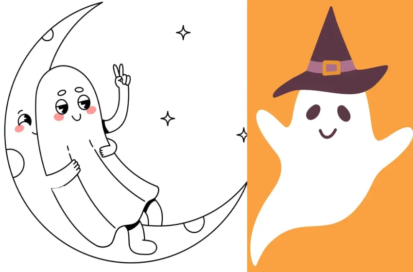  20 Easy Ghost Whiteboard Drawing Ideas
