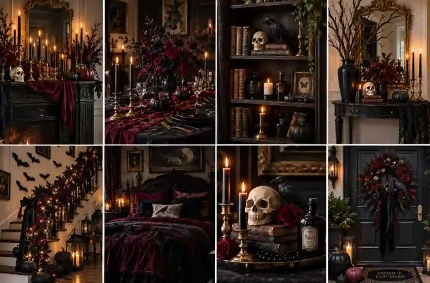  23 Gothic Halloween Decorations With Dark Elegance