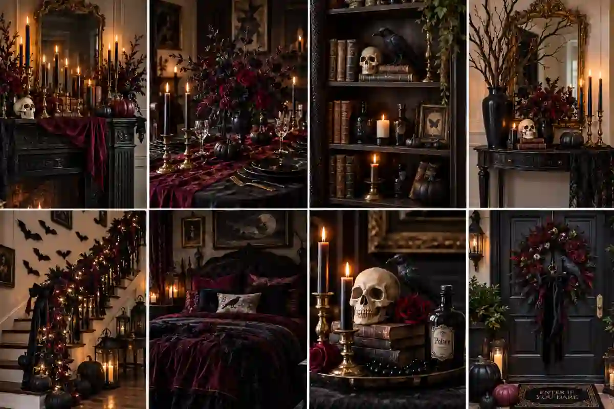 23 Gothic Halloween Decorations With Dark Elegance