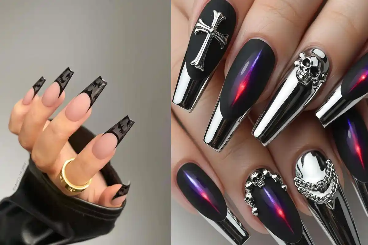 17 Gothic Halloween Nails With Mysterious Details