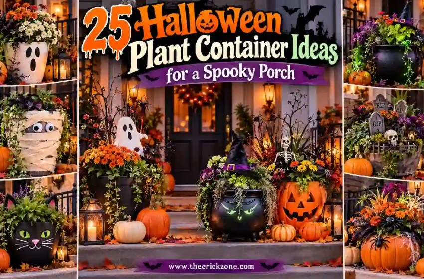  25 Halloween Plant Container Ideas for a Spooky Porch