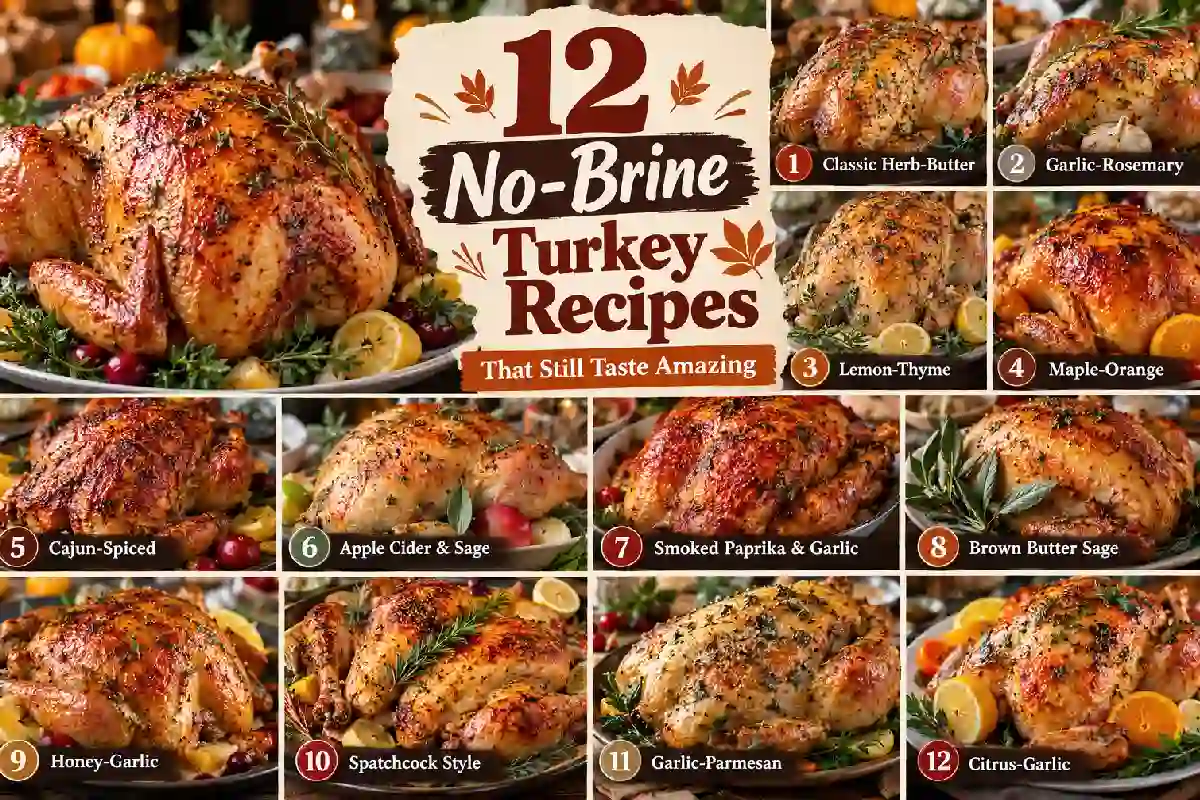 12 No-Brine Turkey Recipes That Still Taste Amazing
